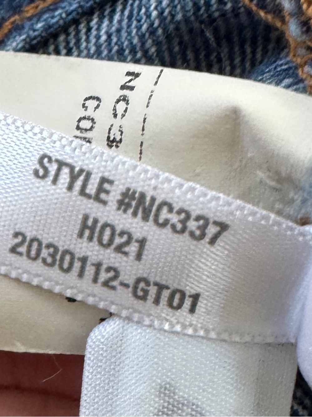 Madewell Balloon Jeans Workwear Edition NC337 Size 23 - Picture 7 of 8
